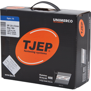 TJEP GR 28/50 ring nails, Maxibox